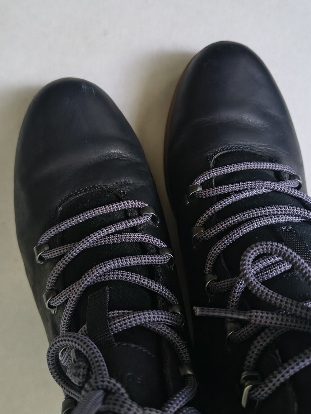 Women’s Black Winter Hiking Boots with Tan Accent - Picture 7 of 10